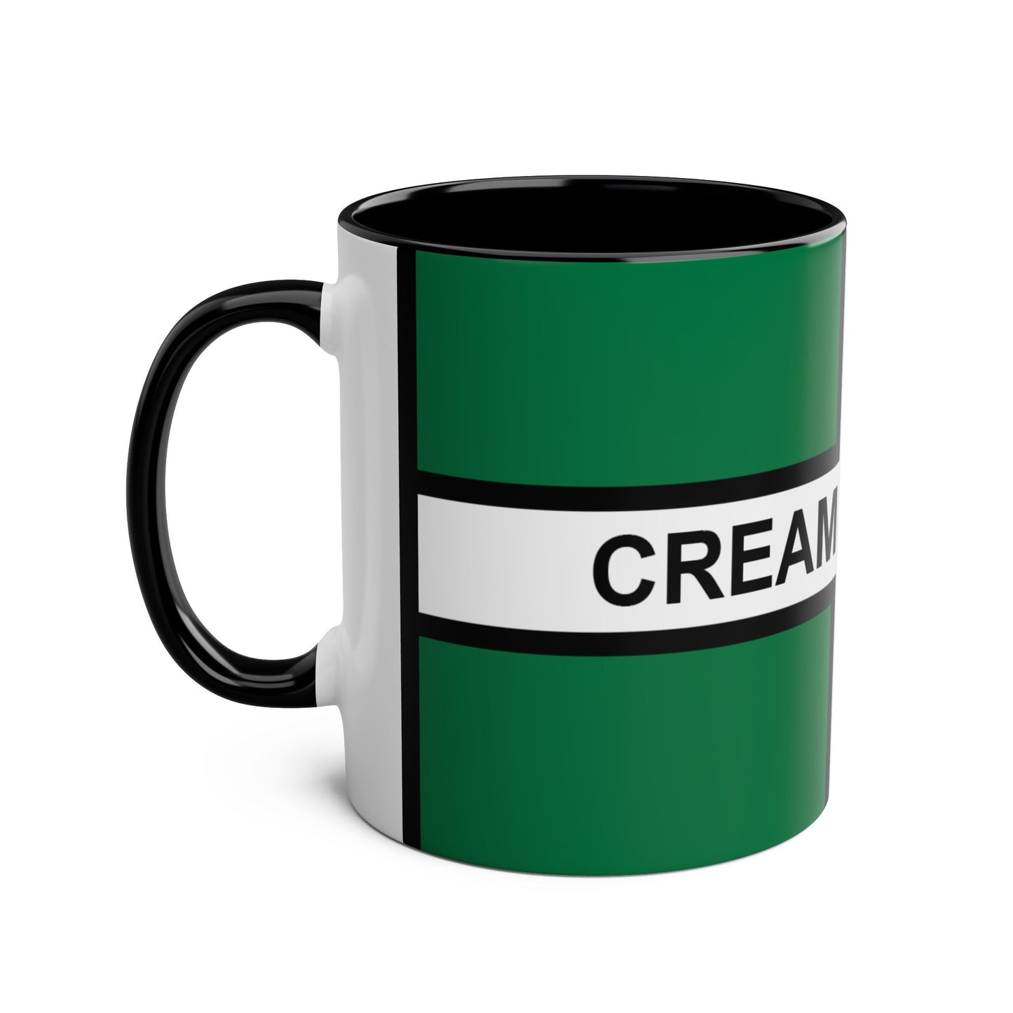 CREAM ON FIRST MUG