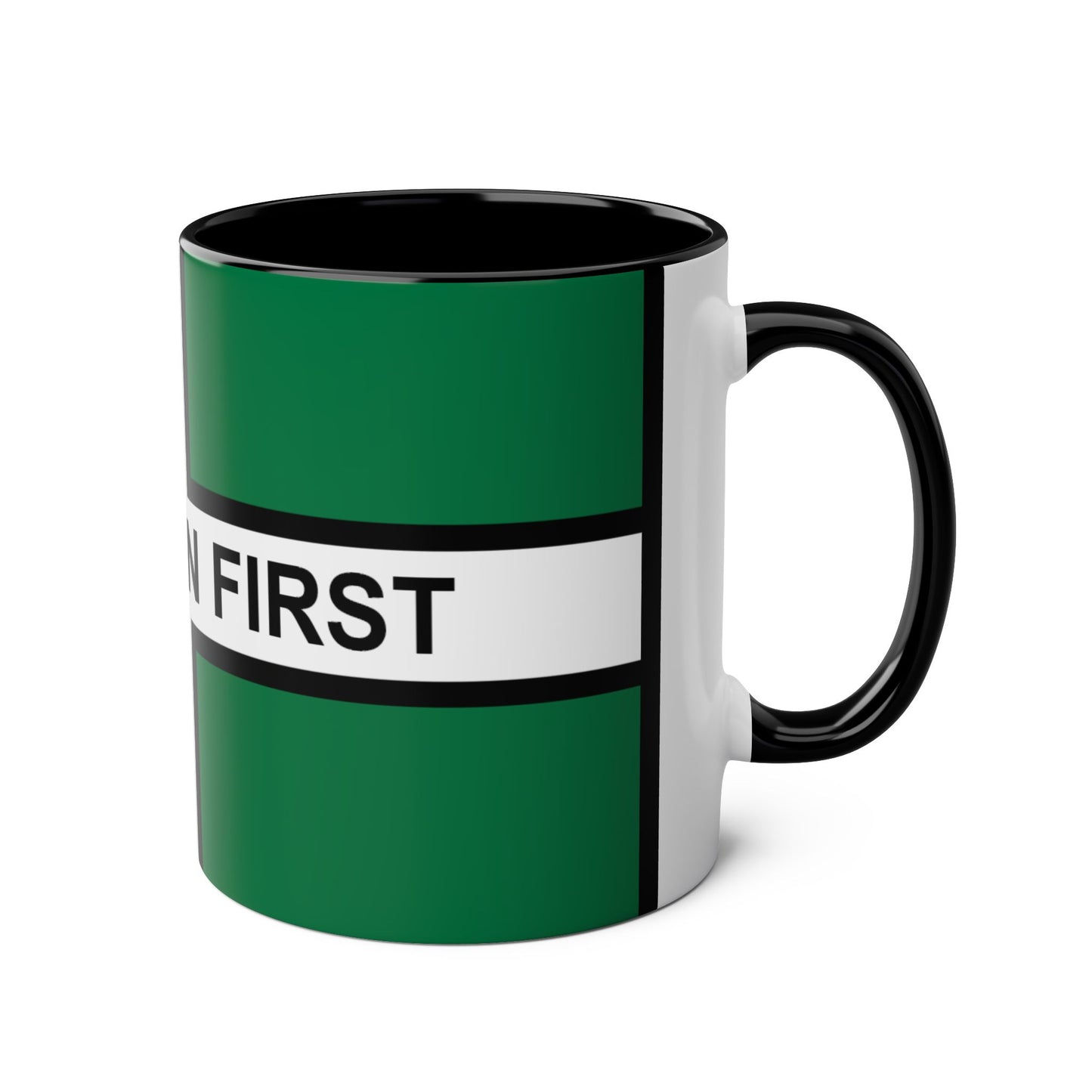 CREAM ON FIRST MUG